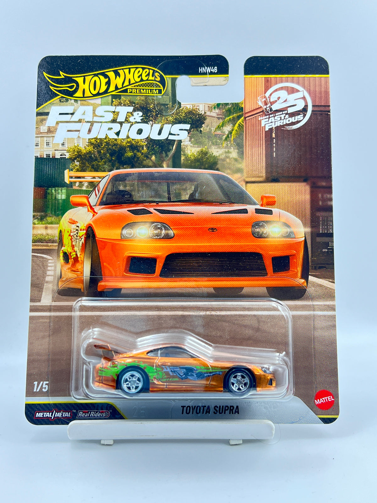 IMPORTED - CHASE - HOT WHEELS -  TOYOTA SUPRA - WITH PROTECTOR - ZX1