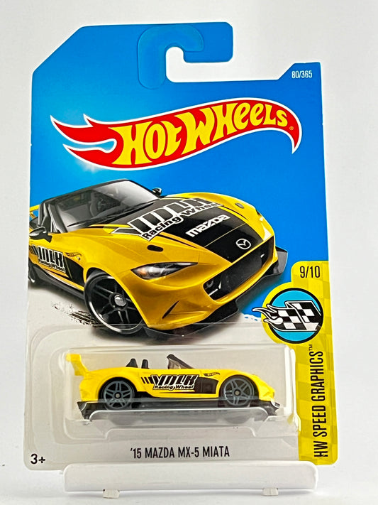 15 MAZDA MX-5 MIATA - Its Fun- Hot wheels - matchbox - diecast