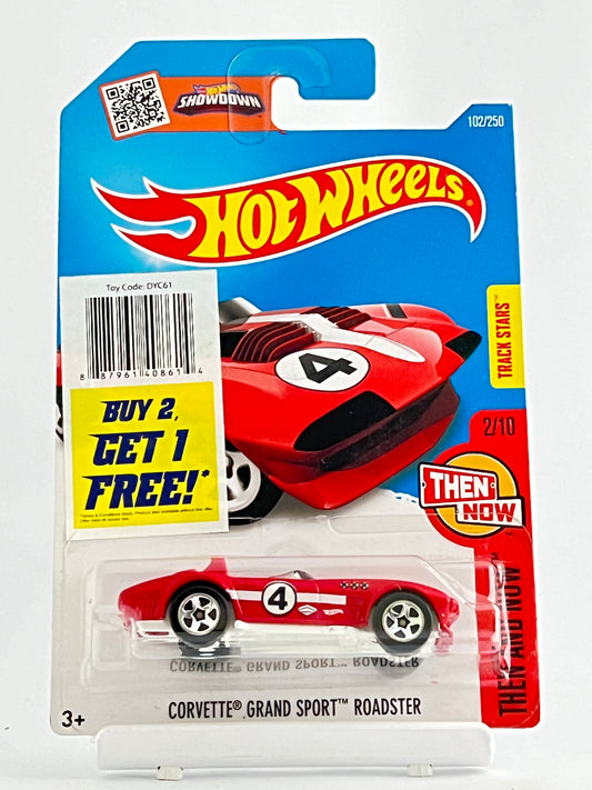 CORVETTE GRAND SPORT ROADSTER - RED - Its Fun- Hot wheels - matchbox - diecast