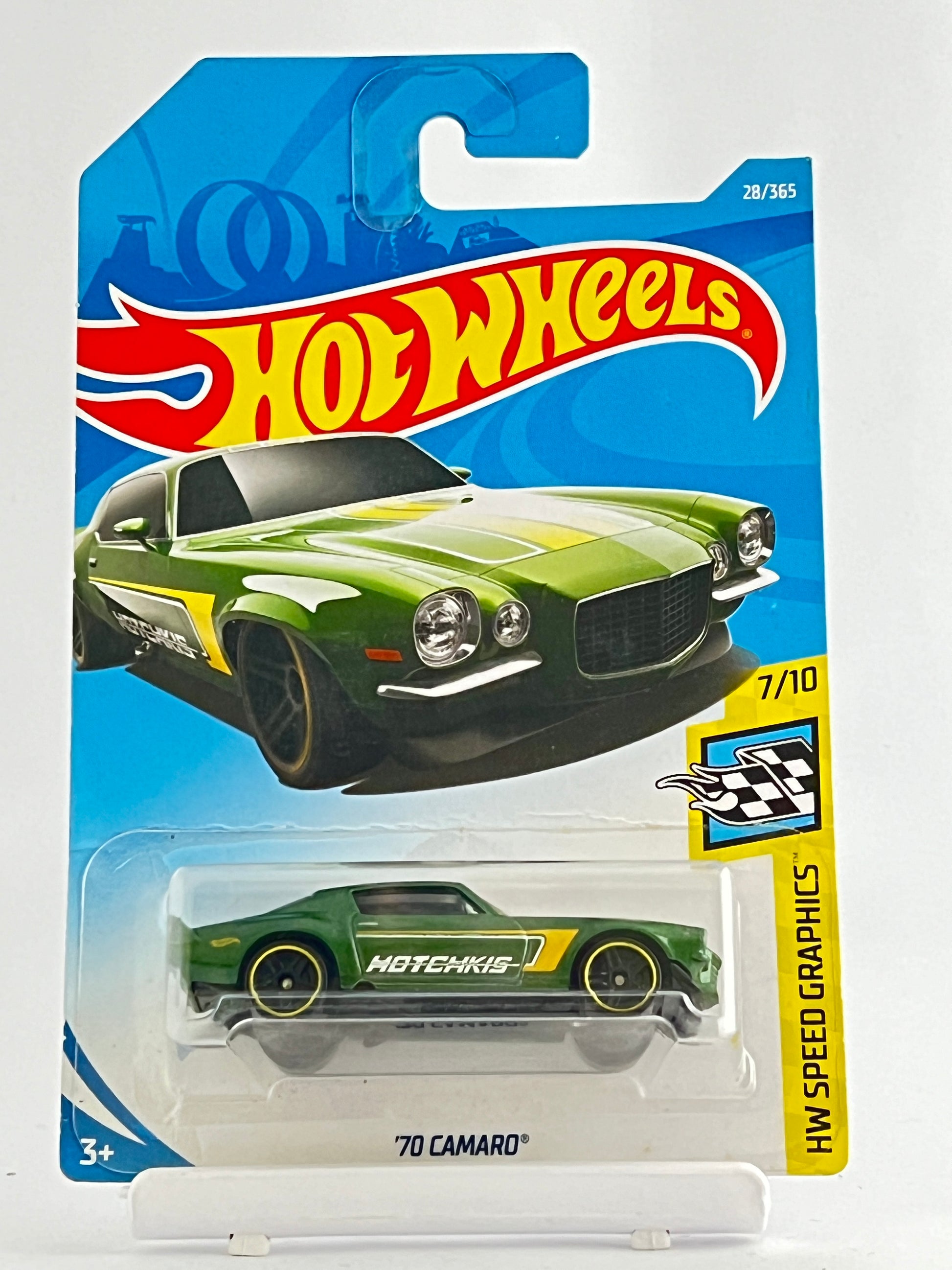 70 CAMARO GREEN HOTCHKIS - Its Fun- Hot wheels - matchbox - diecast