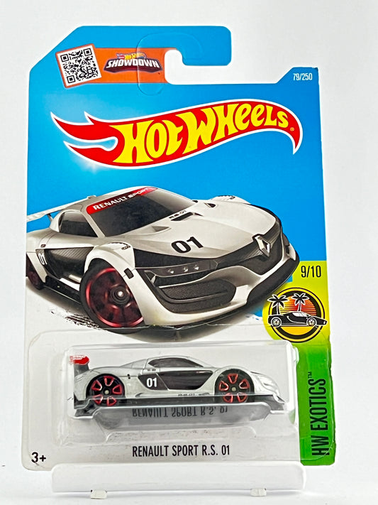RENAULT SPORT R.S.01 - GREY BLACK - Its Fun- Hot wheels - matchbox - diecast