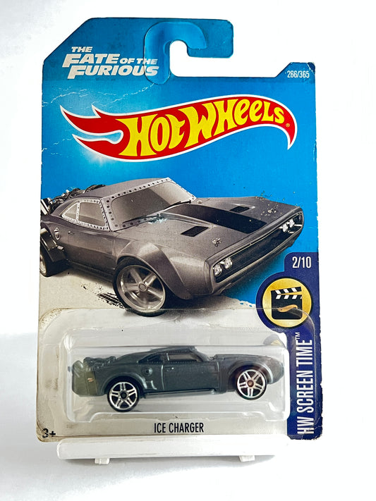 2015 CARD - FAST AND FURIOUS ICE CHARGER - 2A - Its Fun- Hot wheels - matchbox - diecast