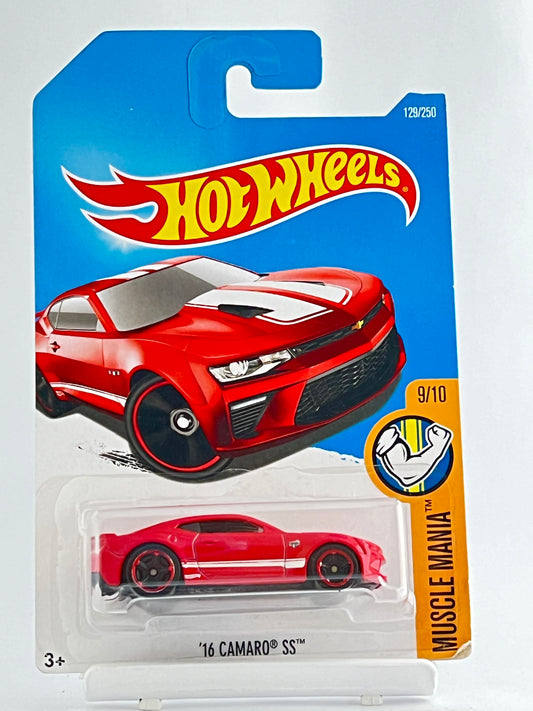 16 CAMARO SS - RED - Its Fun- Hot wheels - matchbox - diecast