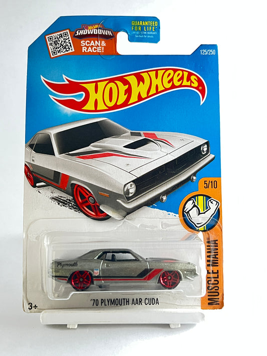 70 PLYMOUTH AAR CUDA - 1D - Its Fun- Hot wheels - matchbox - diecast