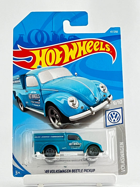 49 VOLKSWAGEN BEETLE PICKUP - BLUE - Its Fun- Hot wheels - matchbox - diecast