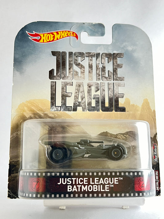 RETRO PREMIUM - JUSTICE LEAGUE BATMOBILE - Its Fun- Hot wheels - matchbox - diecast