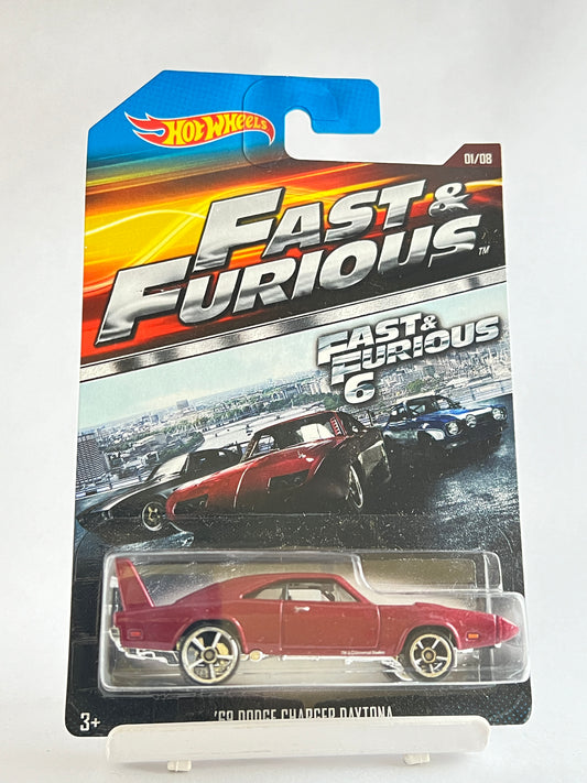 FAST AND FURIOUS - 69 DODGE CHARGER DAYTONA - 4E - Its Fun- Hot wheels - matchbox - diecast
