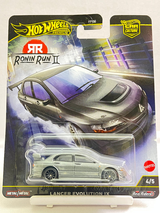 HOT WHEELS - RONIN RUN II - PREMIUM -LANCER EVOLUTION IX - 5B