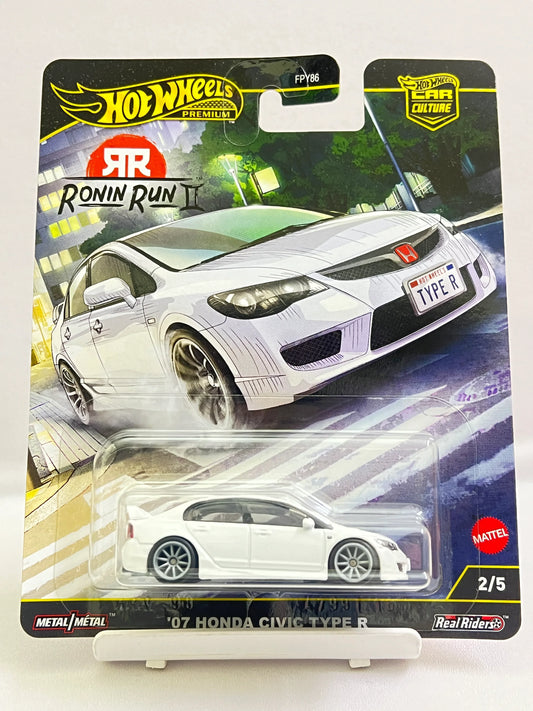 HOT WHEELS - RONIN RUN II - PREMIUM -07 HONDA CIVIC TYPE R - 5B - Its Fun