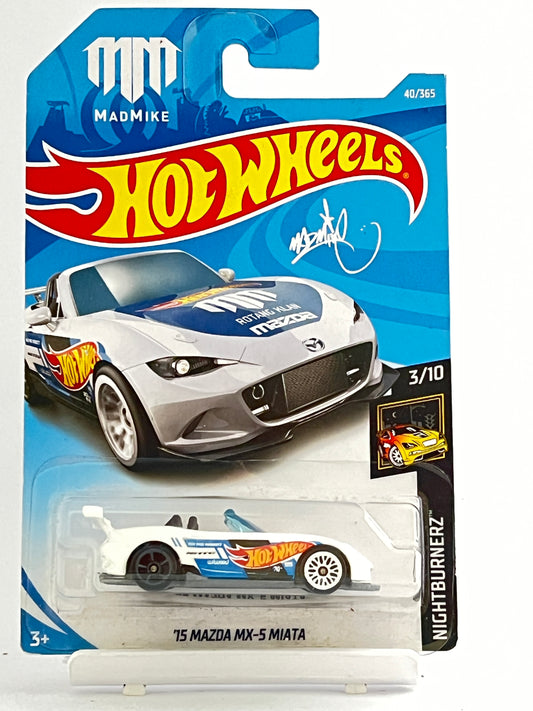 15 MAZDA MX-5 MIATA - Its Fun- Hot wheels - matchbox - diecast