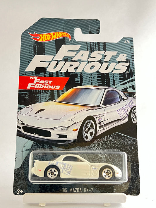 FAST AND FURIOUS - 95 MAZDA RX-7 - 5D - Its Fun- Hot wheels - matchbox - diecast