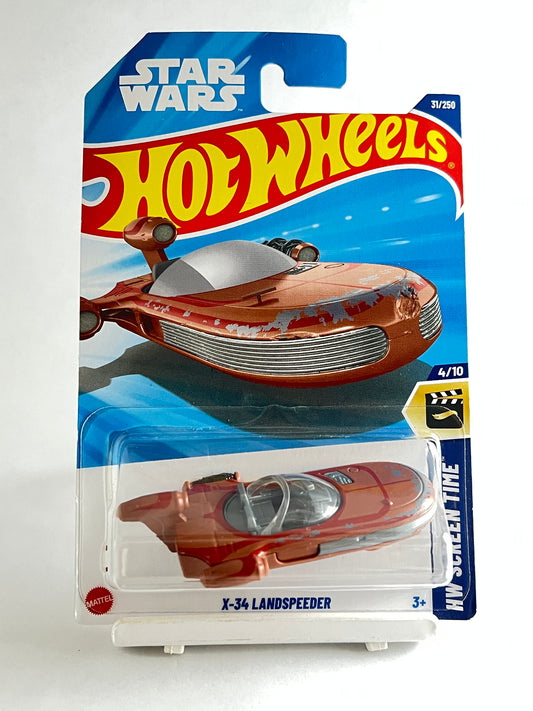 2025 MAINLINE - X-34 LANDSPEEDER - 3D - Its Fun- Hot wheels - matchbox - diecast