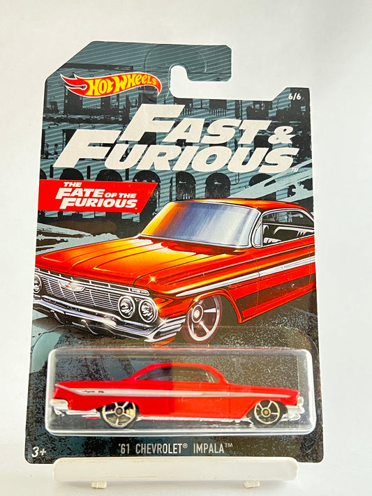 FAST AND FURIOUS - 61 CHEVROLET IMPALA - 5D - Its Fun- Hot wheels - matchbox - diecast