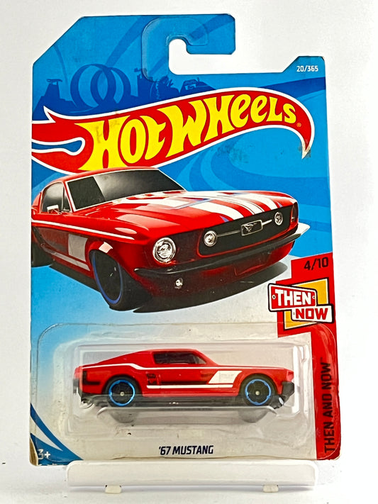 67 MUSTANG - MUSCLE CAR - RED - 1C - Its Fun- Hot wheels - matchbox - diecast