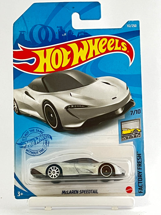 MCLAREN SPEEDTAIL - GREY - 3B - Its Fun- Hot wheels - matchbox - diecast