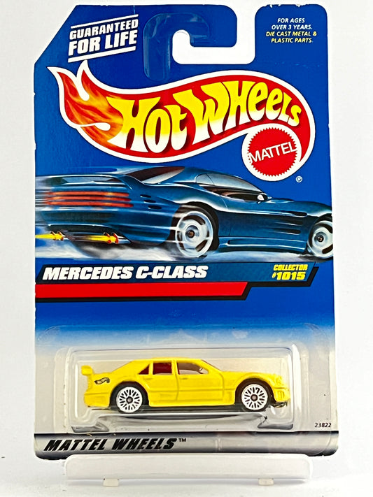 MERCEDES C CLASS - YELLOW IMPORTED - Its Fun- Hot wheels - matchbox - diecast