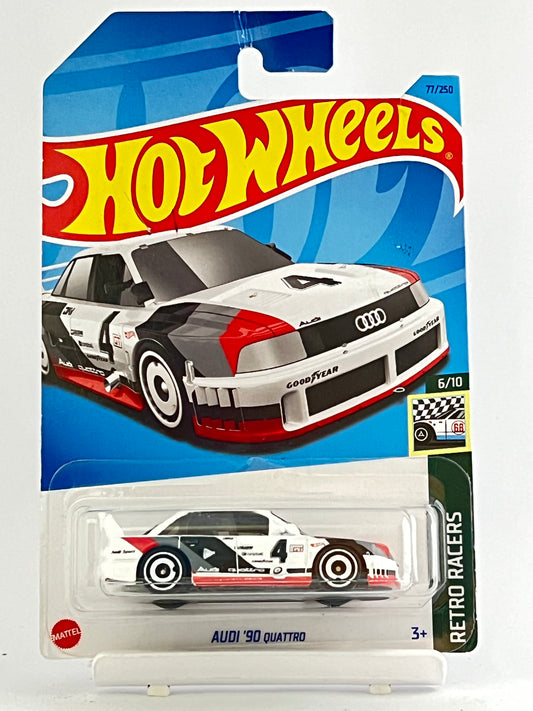 AUDI 90 QUATTRO - WHITE - IMPORTED - Its Fun- Hot wheels - matchbox - diecast