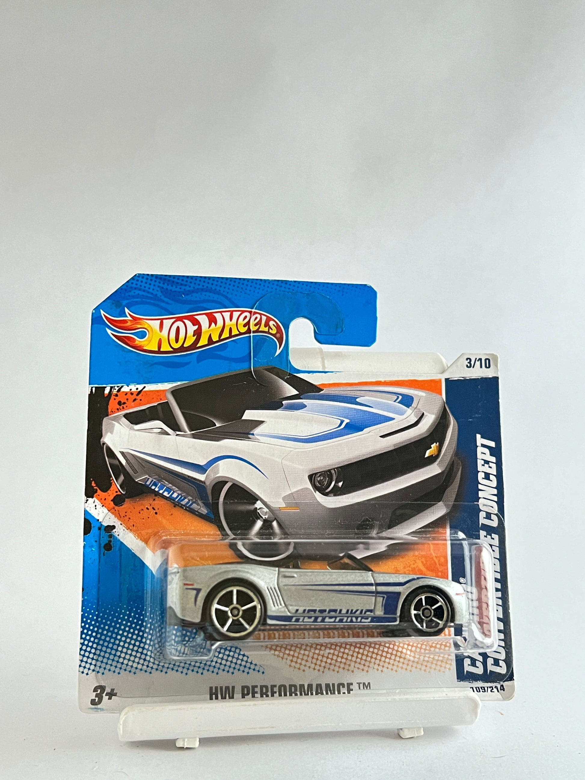 CAMARO CONVERTIBLE CONCEPT - SHORT CARD - 2C - Its Fun- Hot wheels - matchbox - diecast