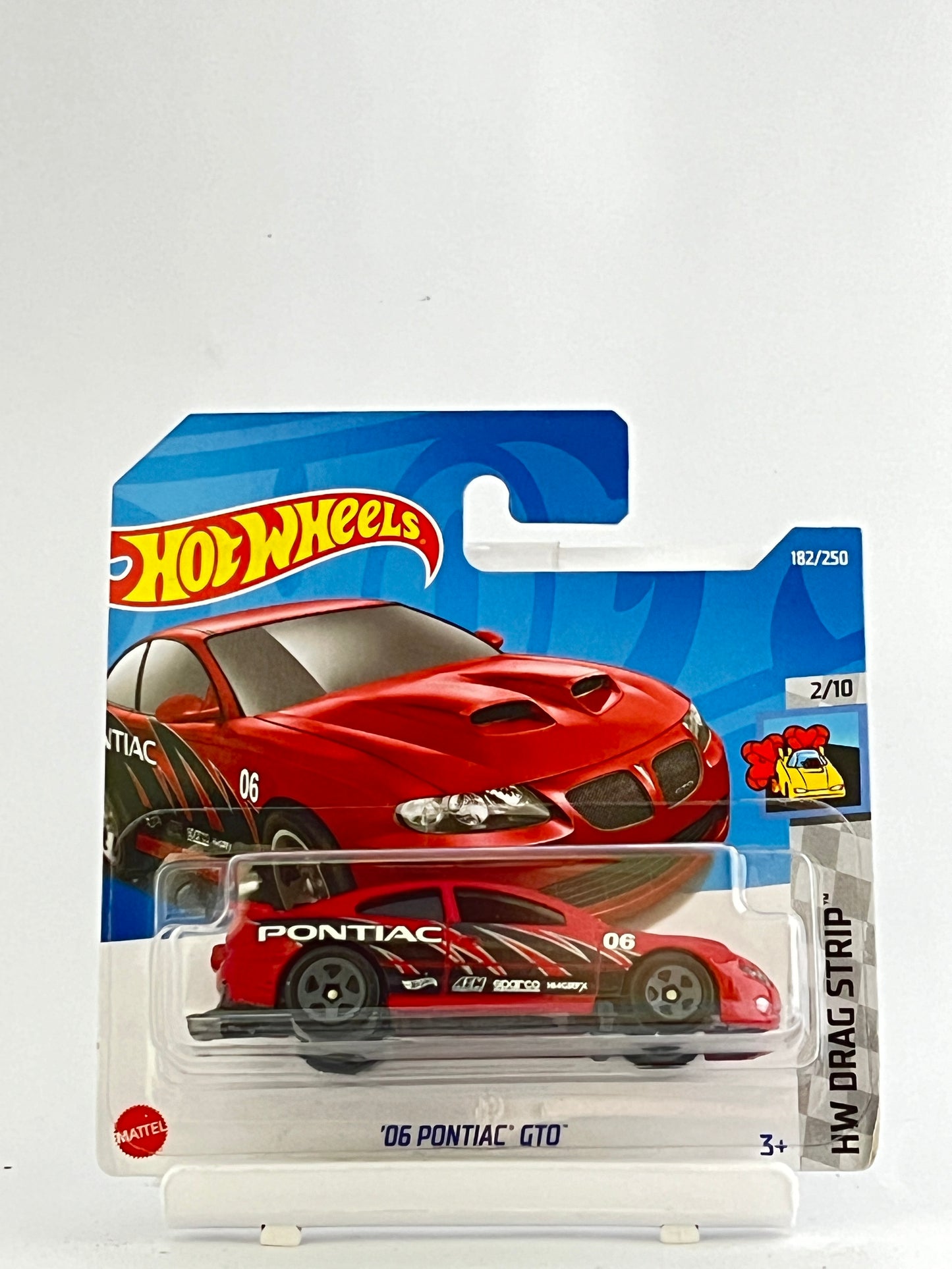 06 PONTIAC GTO - RED - SHORT CARD IMPORTED