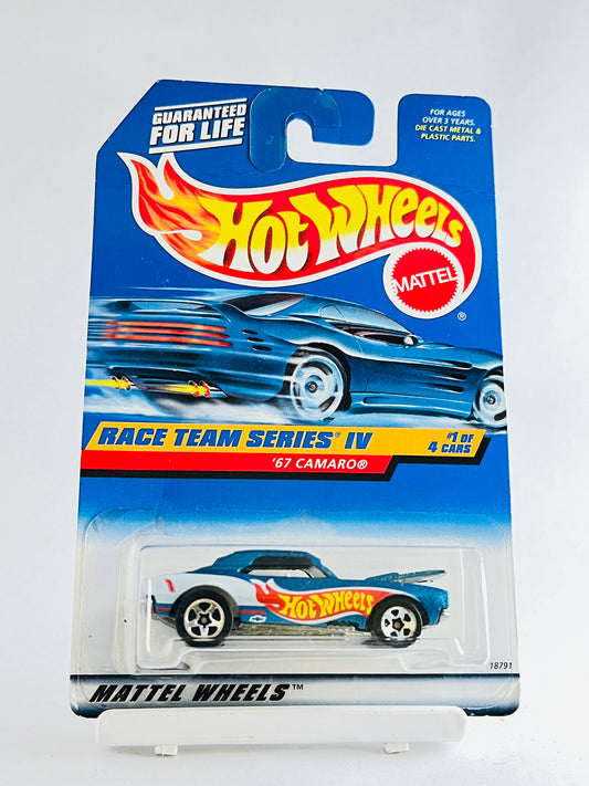 67 CAMARO WITH OPEN HOOD (RARE) FULL METAL - 1C - Its Fun- Hot wheels - matchbox - diecast