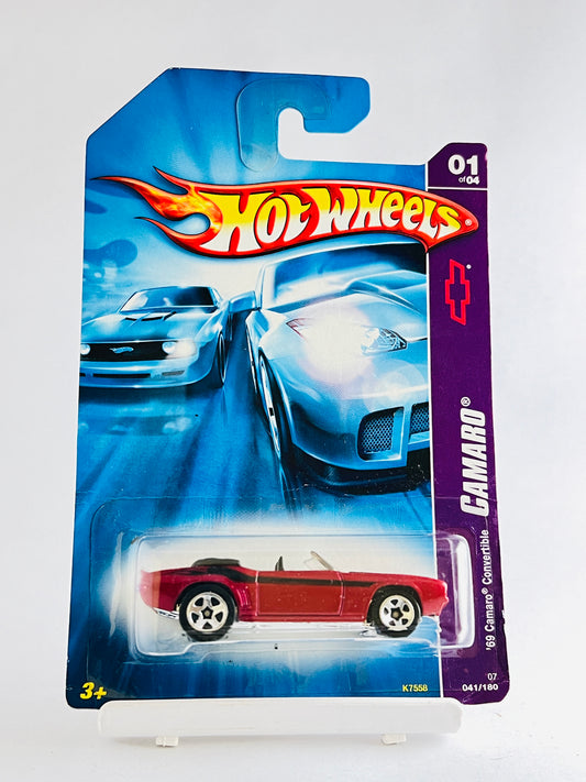 69 CAMARO CONVERTIBLE - 1C - Its Fun- Hot wheels - matchbox - diecast