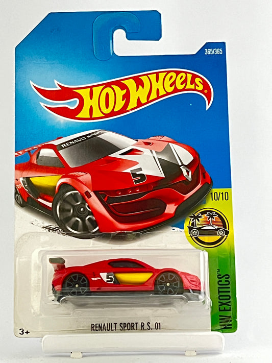 RENAULT SPORT R.S.01 - RED - Its Fun- Hot wheels - matchbox - diecast