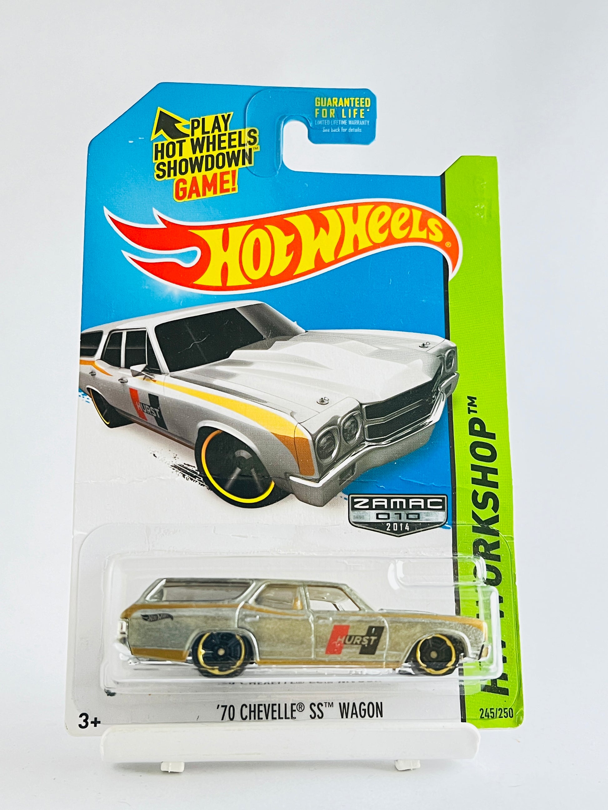 70 CHEVELLE SS WAGON - ZAMAC - 2C - Its Fun- Hot wheels - matchbox - diecast