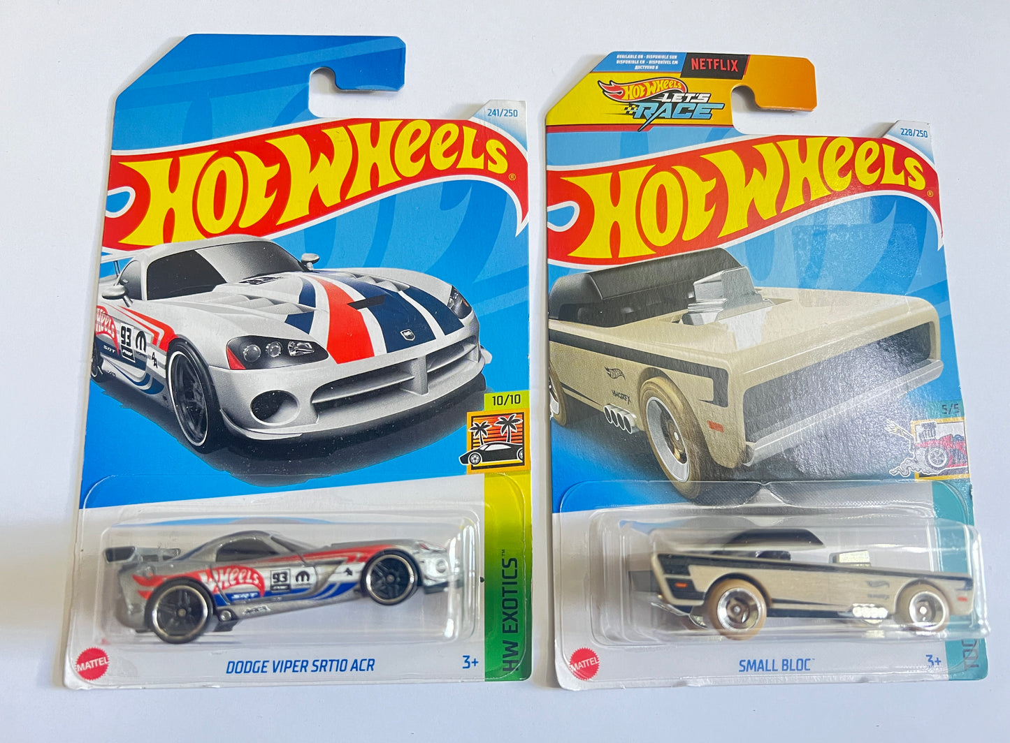 DODGE VIPER SRT10 ACR + SMALL BLOC - COMBO - Its Fun- Hot wheels - matchbox - diecast