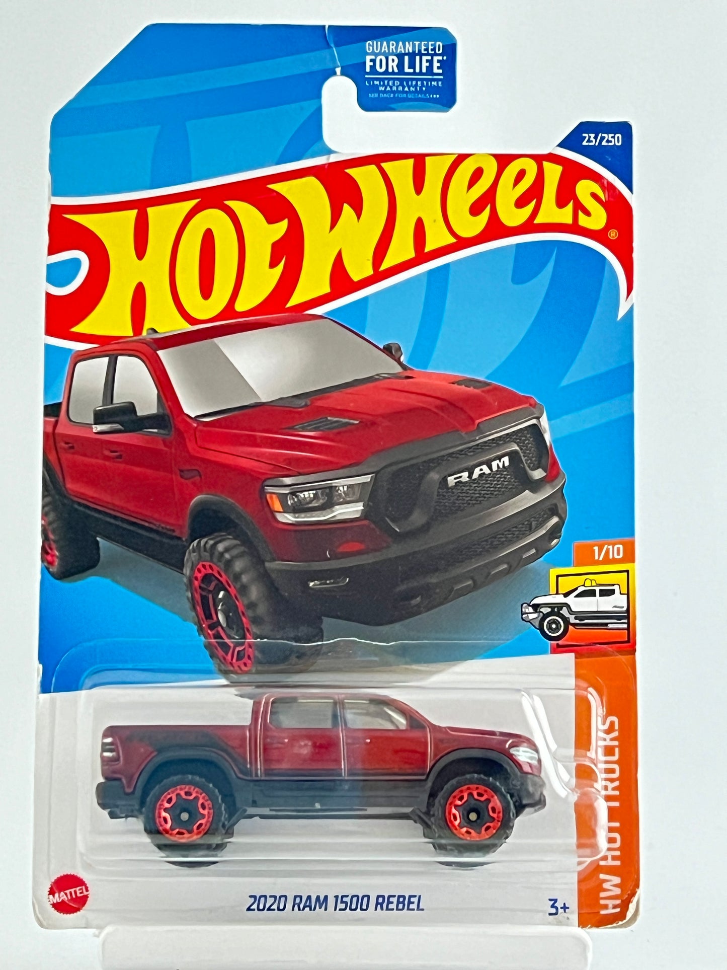 2020 RAM 1500 REBEL - RED - Its Fun- Hot wheels - matchbox - diecast
