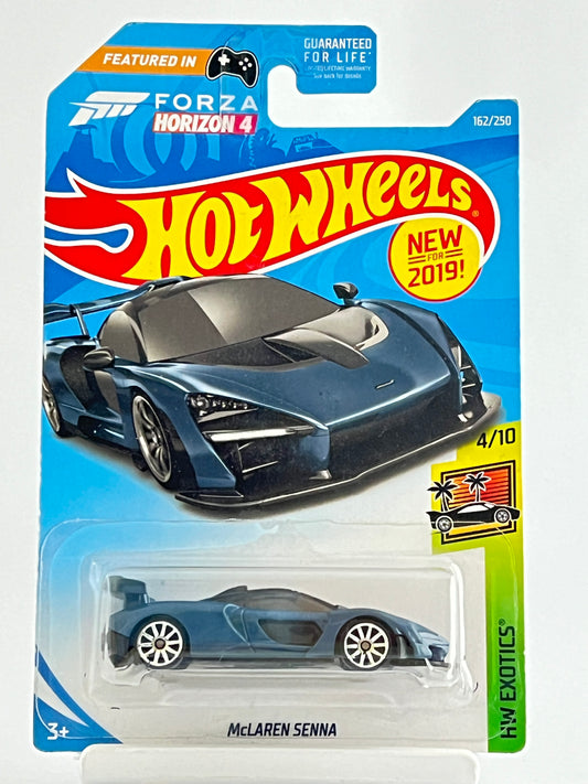 MCLAREN SENNA - DARK BLUE - 4D - Its Fun- Hot wheels - matchbox - diecast