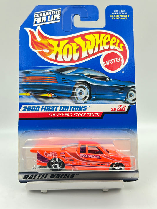 HOT WHEELS - CHEVY PRO STOCK TRUCK - 3G