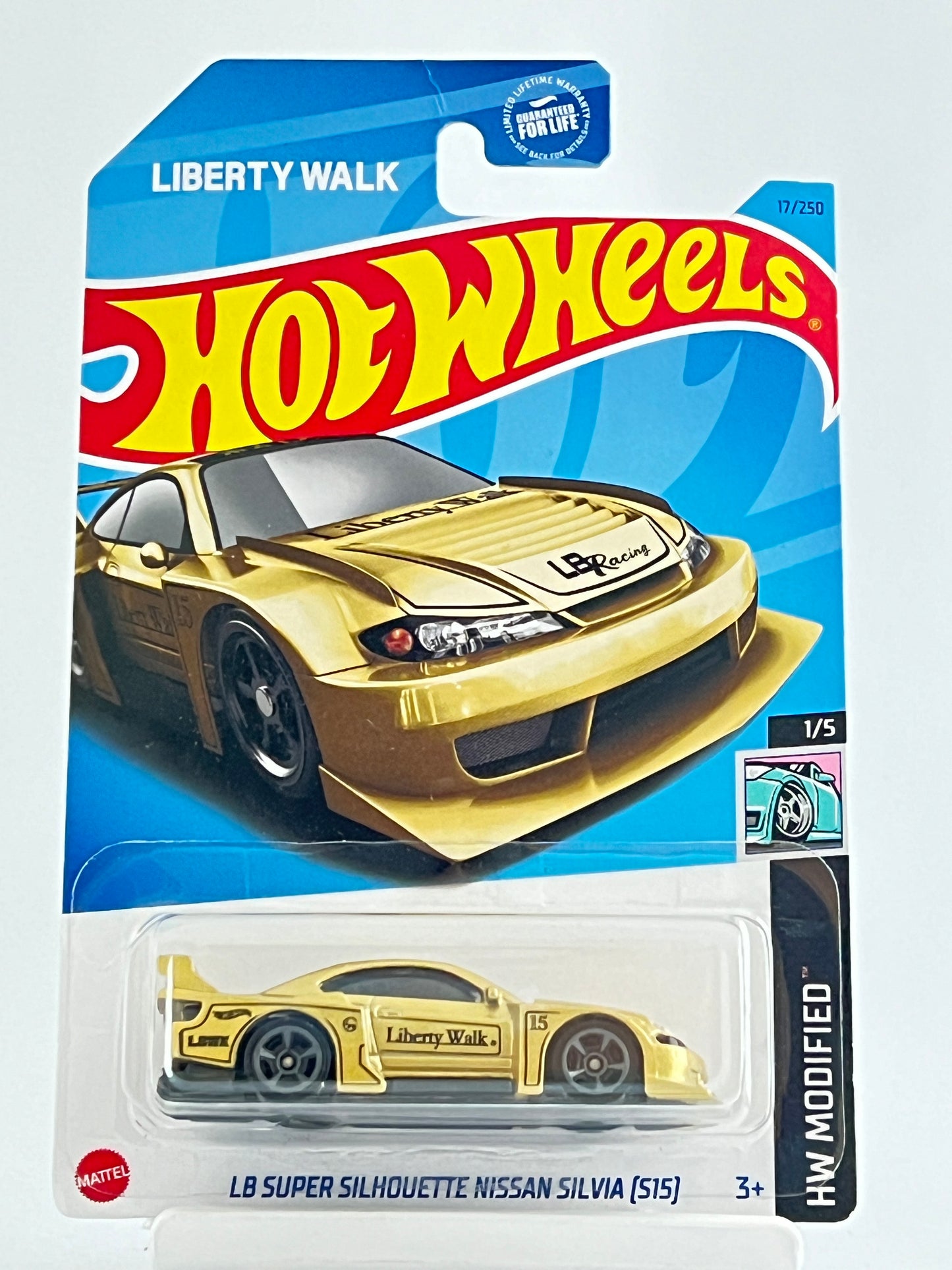 LB SUPER SILHOUETTE NISSAN SILVIA (S15) - GOLD - IMPORTED -3B