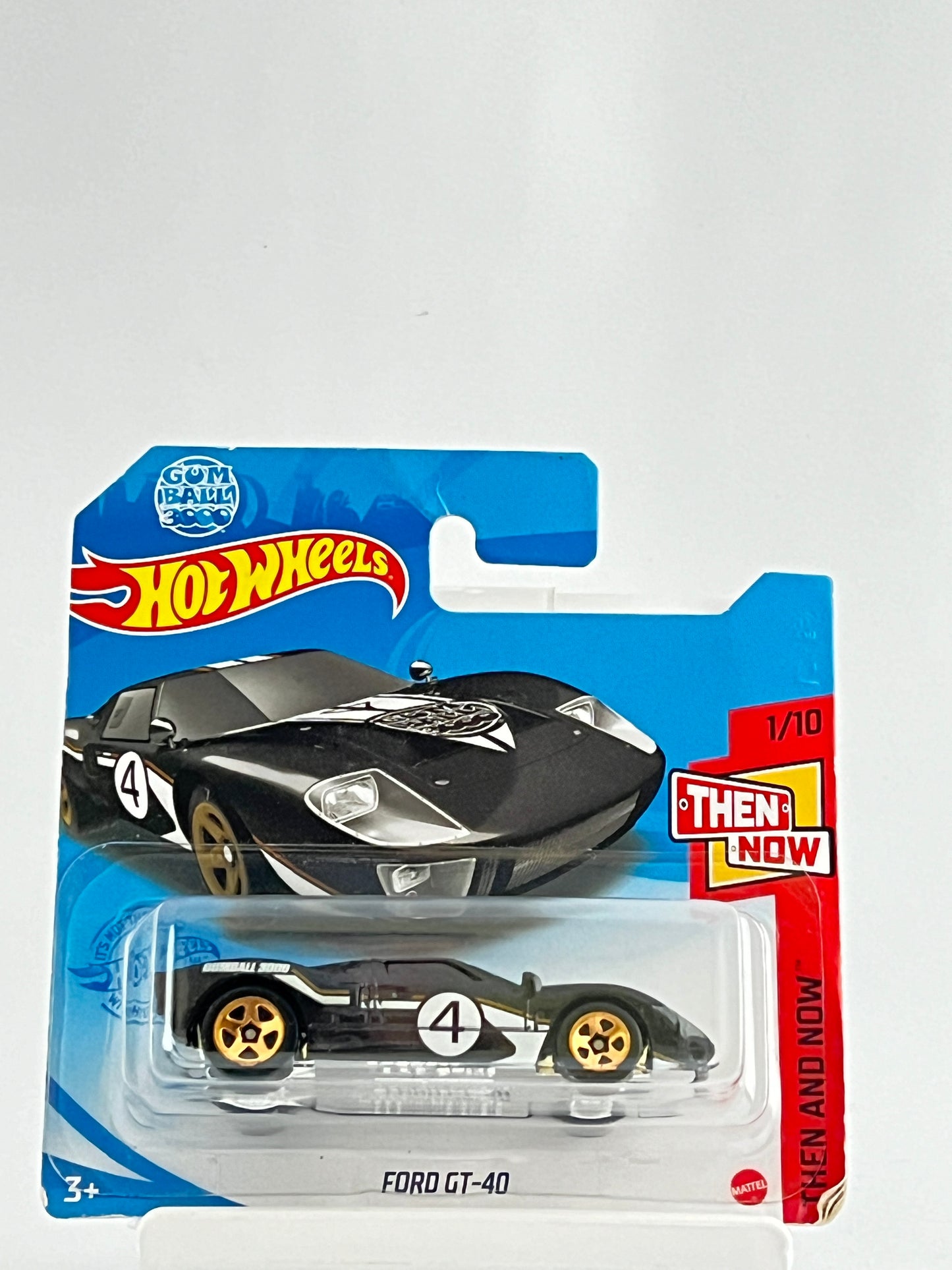 FORD GT-40 - IMPORTED SHORT CARD BLACK