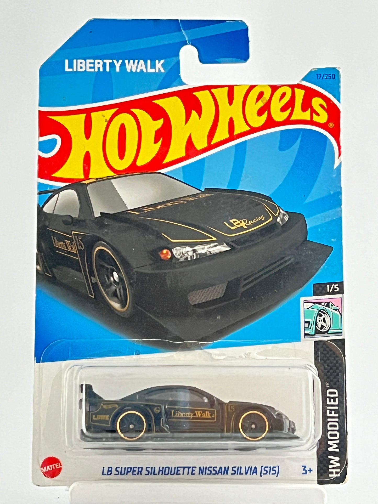 LB SUPER SILHOUETTE NISSAN SILVIA (S15) - BLACK - IMPORTED - 3B