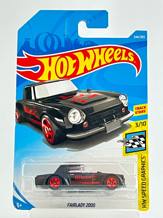 FAIRLADY 2000 - BLACK - Its Fun- Hot wheels - matchbox - diecast