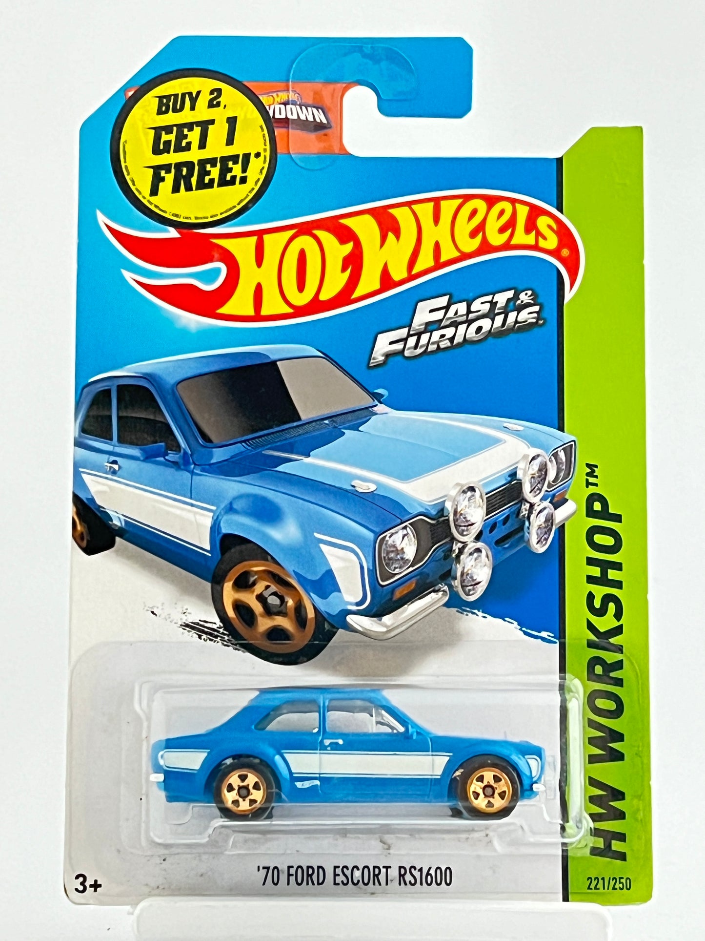 70 FORD ESCORT RS1600 - BLUE