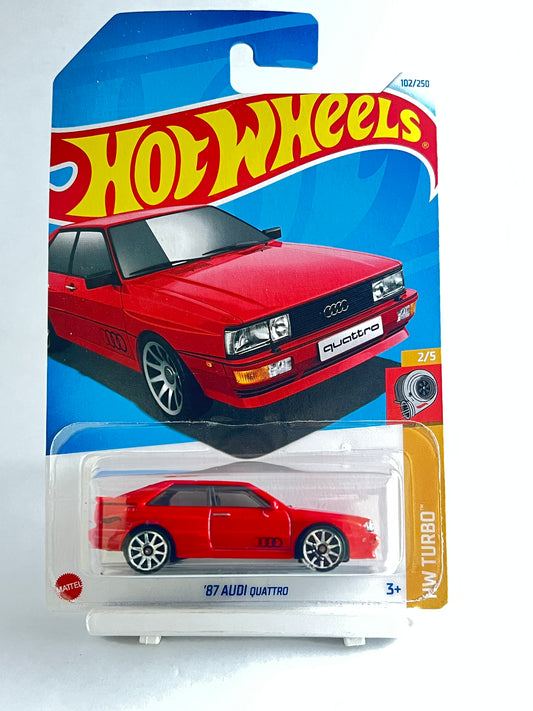87 AUDI QUATTRO - RED - 1D