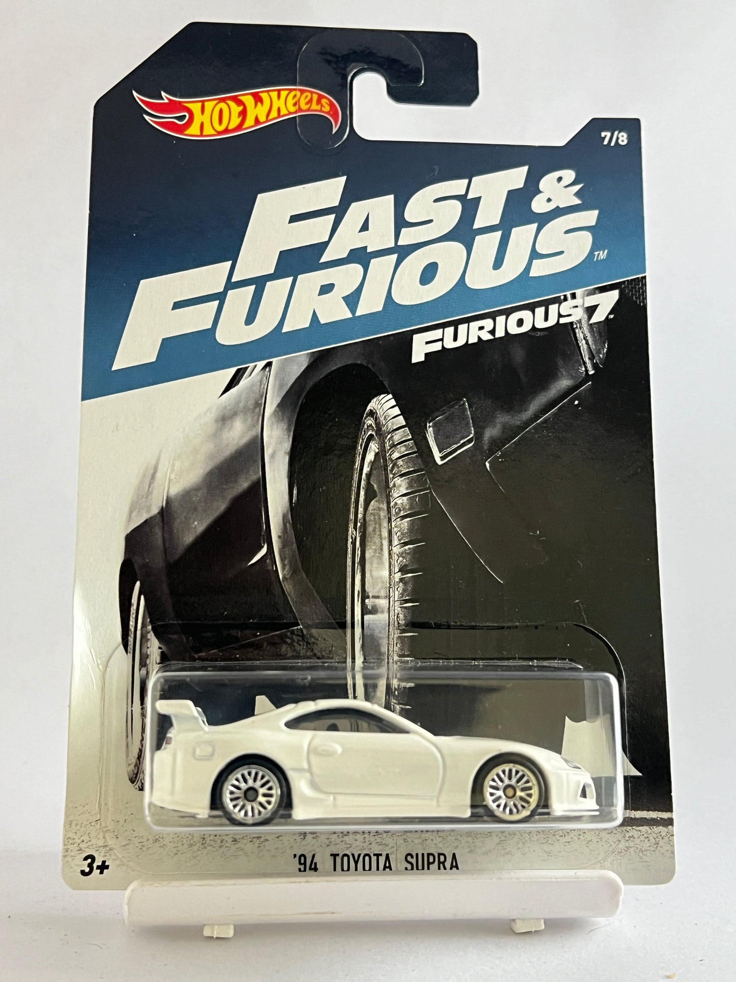 94 TOYOTA SUPRA - WHITE - 4D - Its Fun- Hot wheels - matchbox - diecast