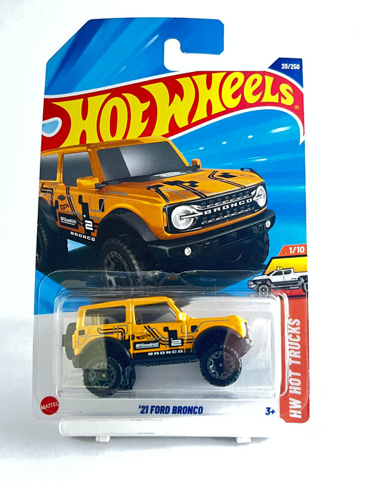 HOT WHEELS - 21 FORD BRONCO - 1D