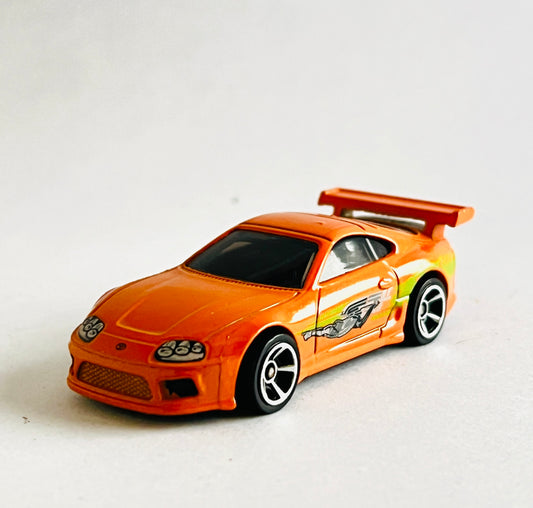 MINOR PAINT ISSUE - UNCARDED - TOYOTA SUPRA - Its Fun- Hot wheels - matchbox - diecast