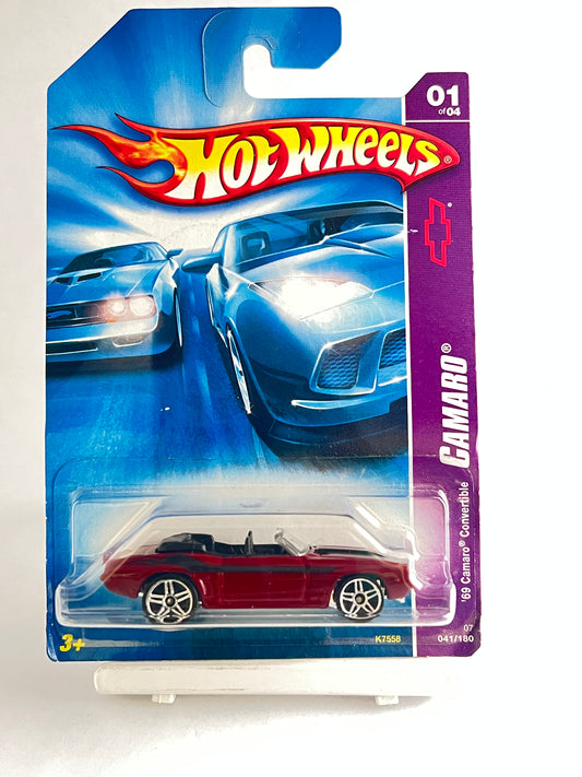 69 CAMARO CONVERTIBLE - 1D - Its Fun- Hot wheels - matchbox - diecast