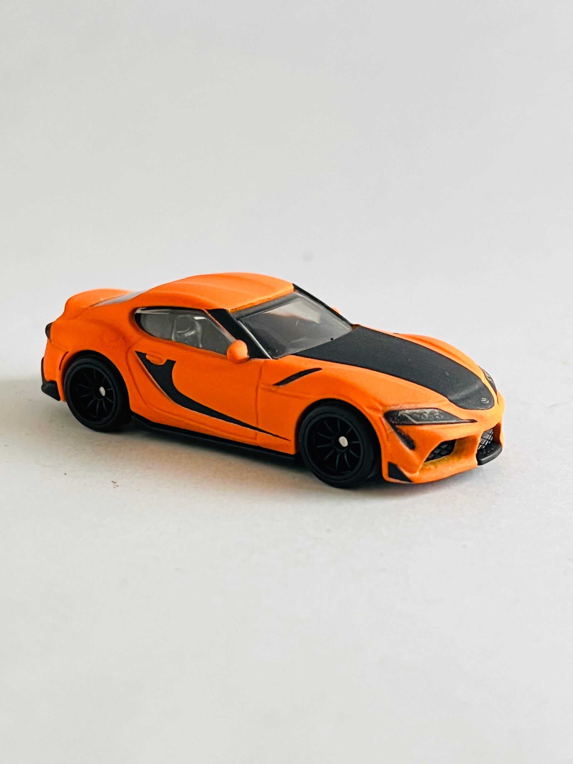 UNCARDED - 2021 TOYOTA GR SUPRA - MATTE FINISH ORANGE - Its Fun- Hot wheels - matchbox - diecast