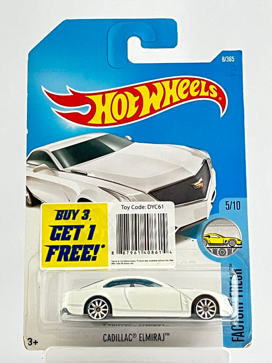 CADILLAC EMIRAJ - WHITE - Its Fun- Hot wheels - matchbox - diecast