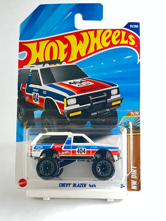 CHEVY BLAZER 4X4 - 2A - Its Fun- Hot wheels - matchbox - diecast