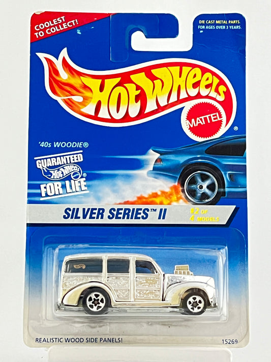 40S WOODIE - SILVER SERIES IMPORTED - Its Fun- Hot wheels - matchbox - diecast