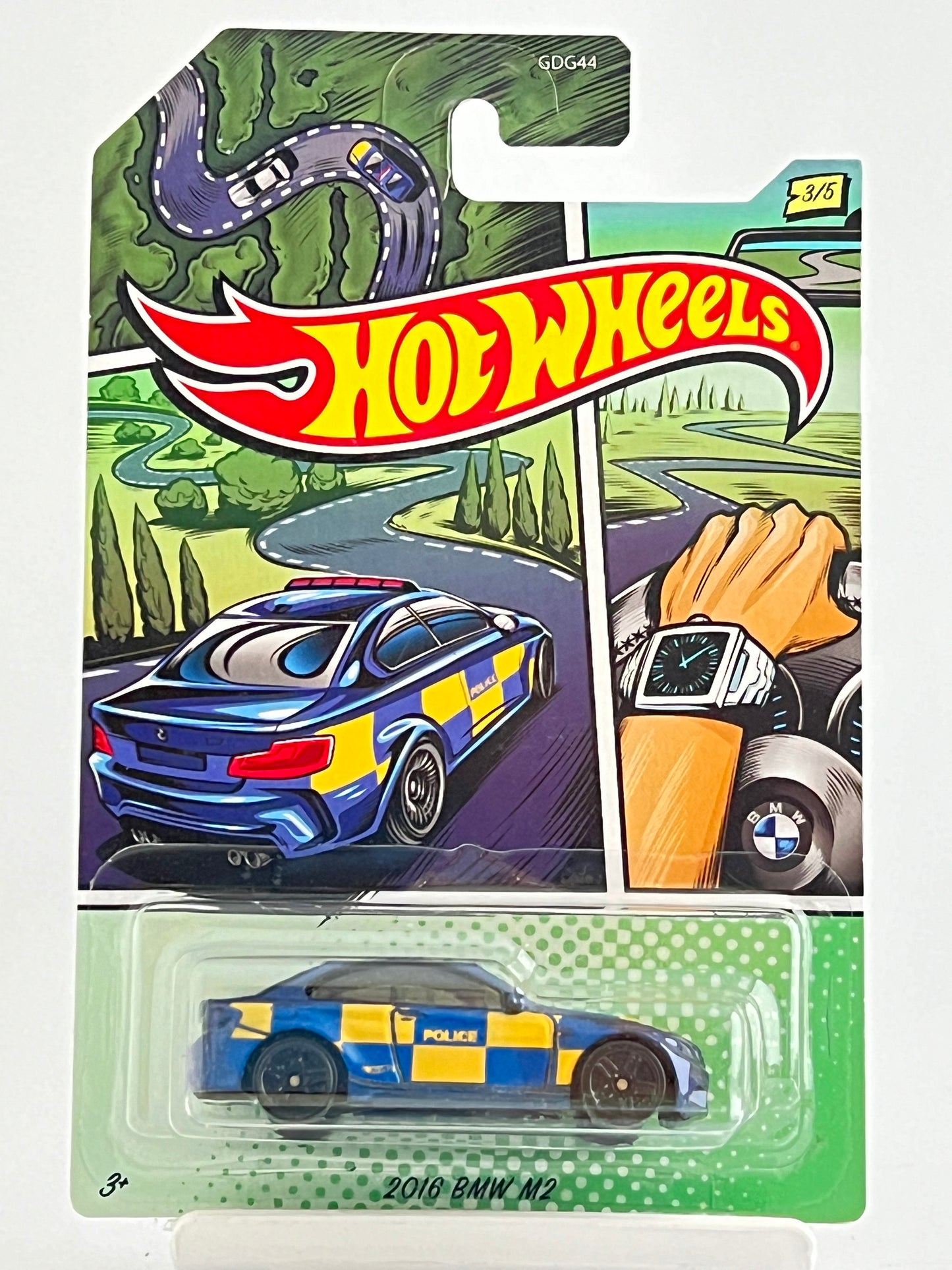 SET OF 5 POLICE CARS