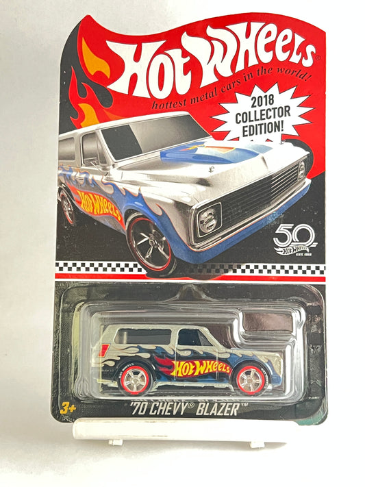 2018 COLLECTOR EDITION - 70 CHEVY BLAZER - Its Fun- Hot wheels - matchbox - diecast