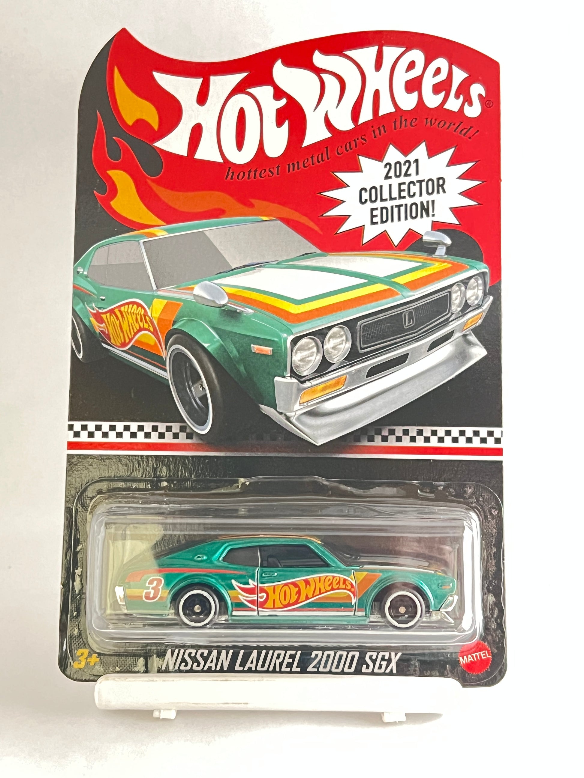 2021 COLLECTOR EDITION - NISSAN LAUREL 2000 SGX - PROTECTOR INCLUDED - Its Fun- Hot wheels - matchbox - diecast