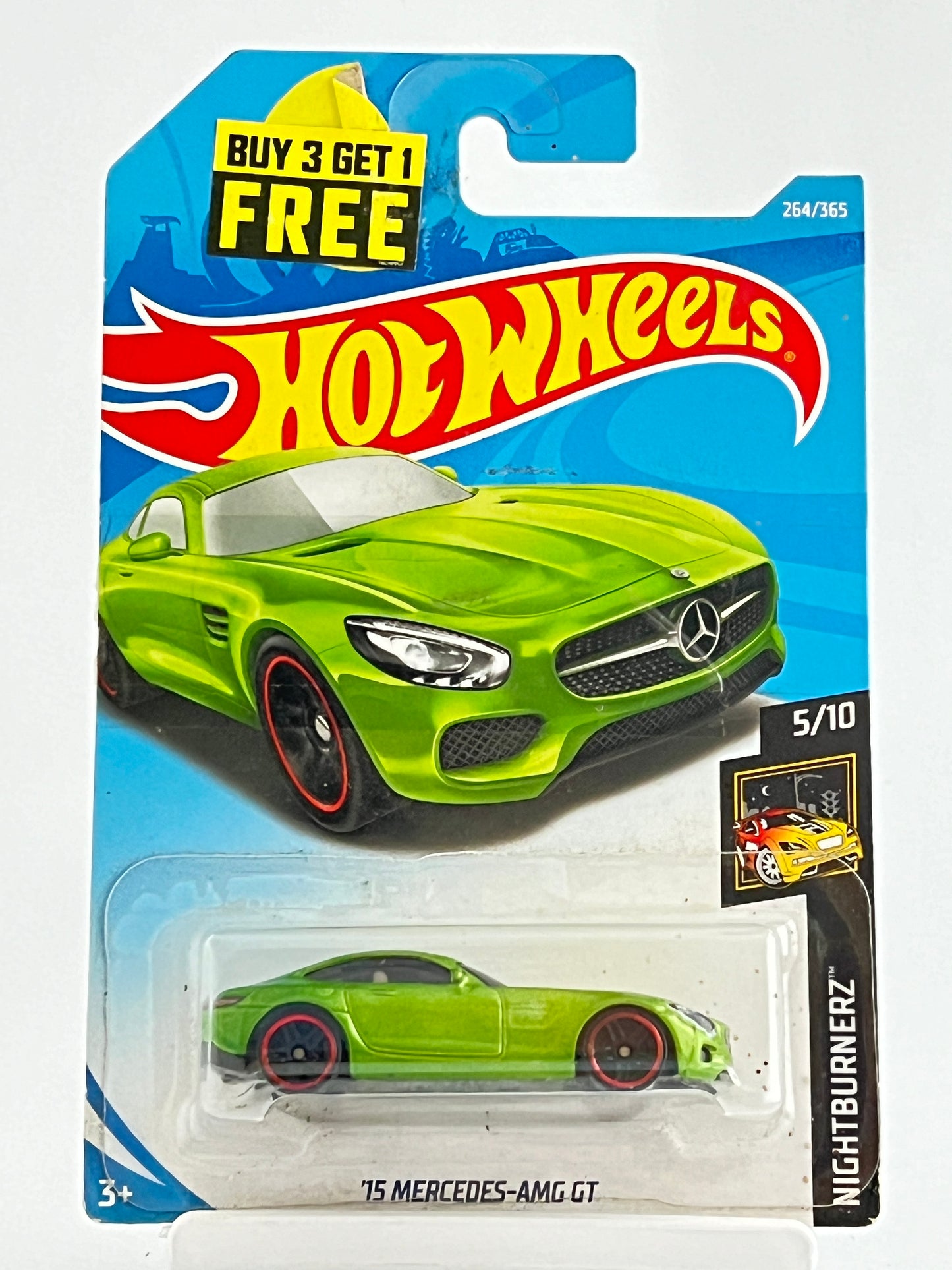 15 MERCEDES AMG GT - GREEN