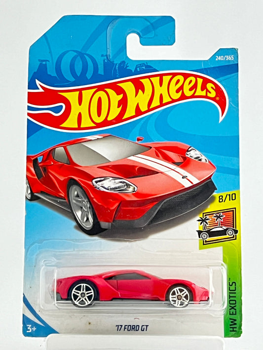 17 FORD GT - RED - Its Fun- Hot wheels - matchbox - diecast